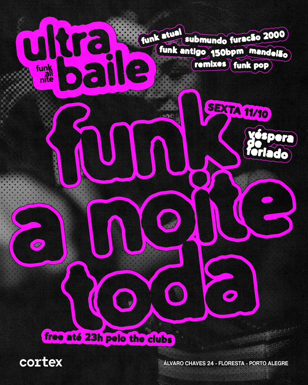 Capa de ULTRABAILE - FUNK A NOITE TODA /// VÉSPERA DE FERIADO